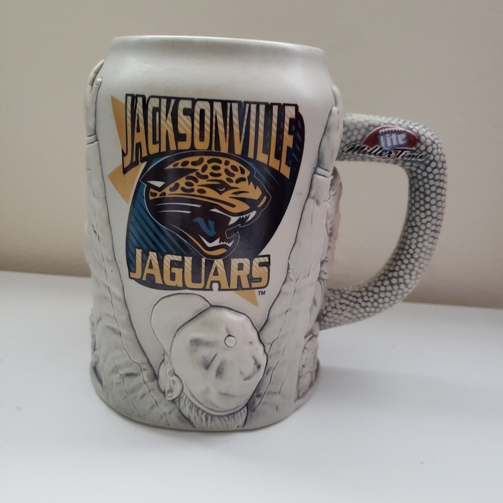 Jacksonville Jaguars Beer Stein Mug